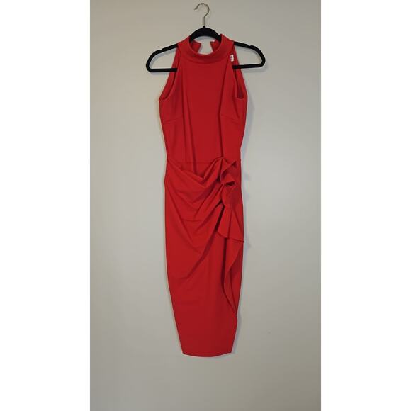 Chiara Boni La Petite Robe Gudrum Ruffled Sheath Dress – IT 44 - Picture 2 of 5